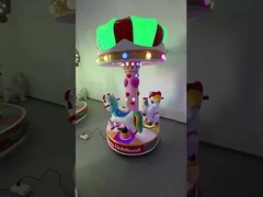 รถยนต์สะเทือนที่ขับเคลื่อนด้วยเหรียญ ดนตรีแบบไดนามิก และเพลงที่มีความสุขสําหรับเด็ก