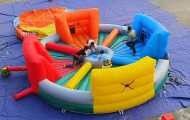 สีหลายหิว Hippos เกม inflatable ปรับปรุงสําหรับผู้ใหญ่ วัยรุ่น