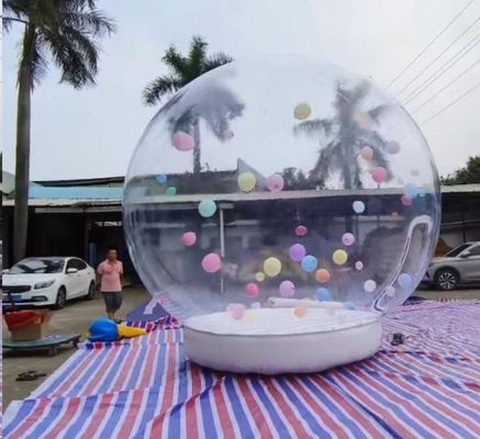 PVC บอลลูนอัดลม บ้านกระโปรงโปร่งใสสําหรับการถ่ายภาพที่ดี