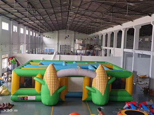 ป๊อปคอร์น แมบซิสต์ กลางแจ้ง เกม inflatable ขนาดใหญ่สําหรับผู้ใหญ่