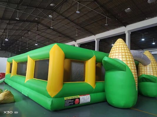 ป๊อปคอร์น แมบซิสต์ กลางแจ้ง เกม inflatable ขนาดใหญ่สําหรับผู้ใหญ่