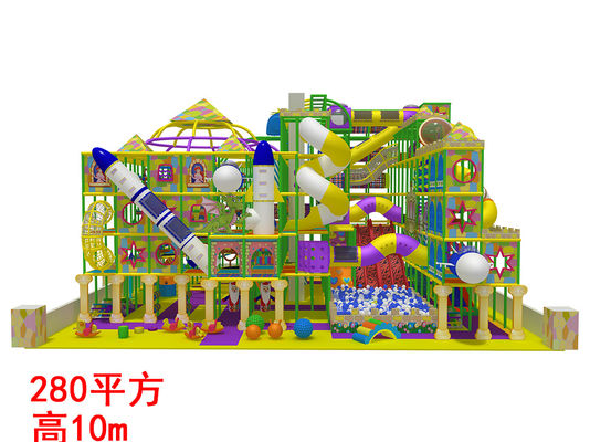 อุปกรณ์สนามเด็กเล่นภายในห้องพาณิชย์ที่มีเด็กใหญ่