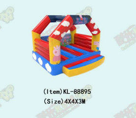 สนามเด็ก เพปป้าหมู Theme ปราสาทกระโดดอัดอัด