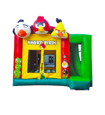 Angry Birds Theme ปราสาทกระโดดแบบอัดลม