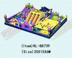 การผจญภัย - ปราสาทอัดลมเต็มสําหรับนักสํารวจหนุ่ม สีม่วงที่กําหนดเอง
