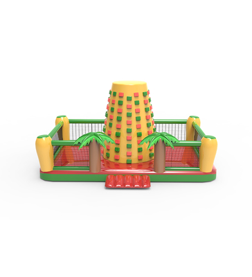 ปีนหน้าผาเป่าลม: สนามเด็กเล่นผจญภัยกลางแจ้งแสนสนุก ต้นปาล์มเขตร้อน