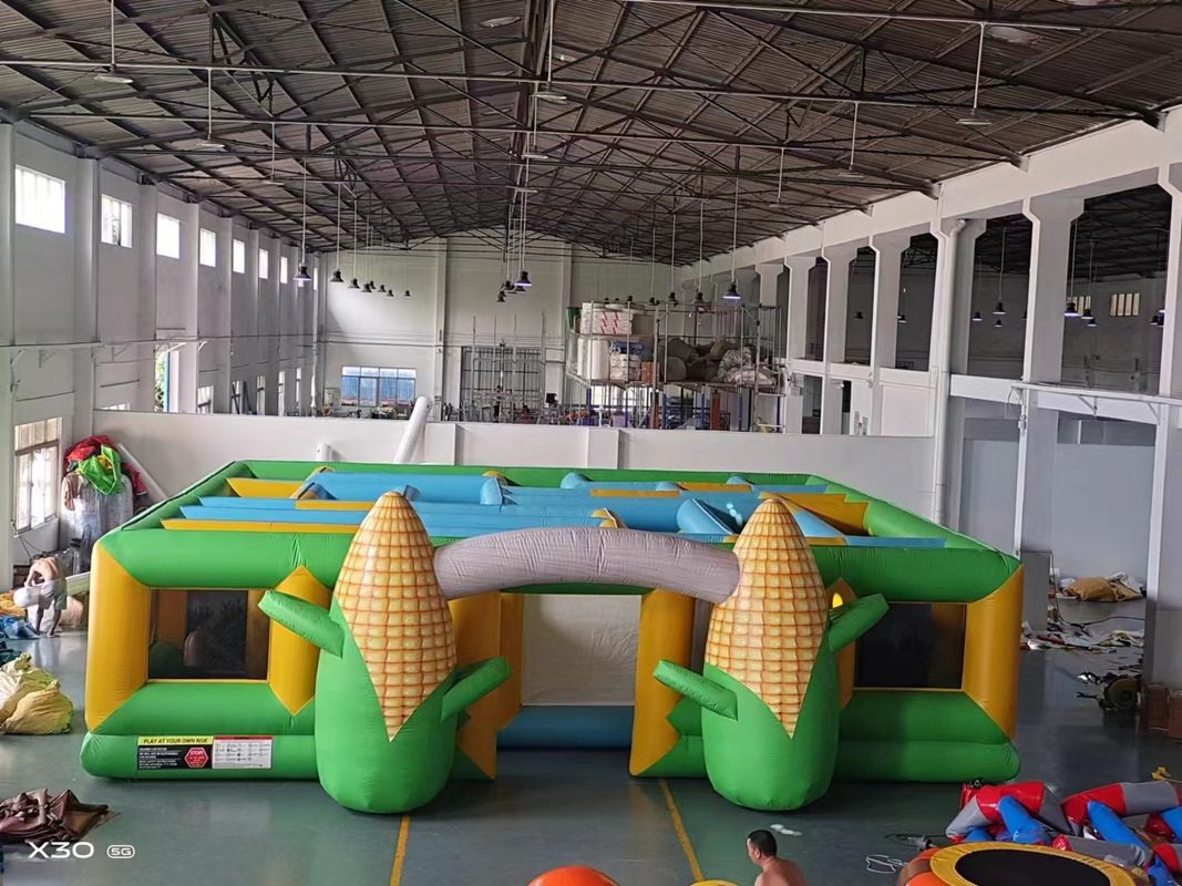 ป๊อปคอร์น แมบซิสต์ กลางแจ้ง เกม inflatable ขนาดใหญ่สําหรับผู้ใหญ่
